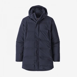 Patagonia Jackson Glacier Parka Miesten Parka Laivastonsininen Sininen Suomi | RF1492-2924