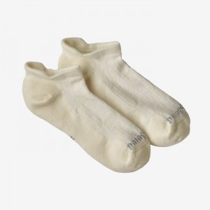 Patagonia Lightweight Merino Performance Anklet Socks Miesten Sukat Valkoinen Suomi | CP745-8615