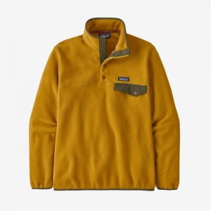 Patagonia Lightweight Synchilla® Snap-T® Fleece Pullover Miesten Villapusero Kultaiset Suomi | AF1513-7921