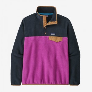 Patagonia Lightweight Synchilla® Snap-T® Fleece Pullover Naisten Villapusero Pinkki Suomi | ZF3252-4242