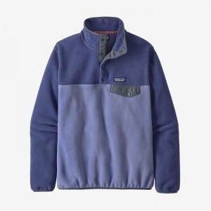 Patagonia Lightweight Synchilla® Snap-T® Fleece Pullover Naisten Villapusero Vaaleansininen Suomi | FM3255-1907