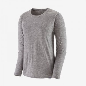 Patagonia Long-Sleeved Capilene® Cool Daily Shirt Naisten Paidat Harmaat Suomi | QH3480-6563