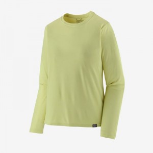 Patagonia Long-Sleeved Capilene® Cool Daily Shirt Naisten Paidat Keltainen Keltainen Suomi | ZJ3481-7502