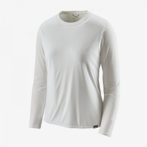 Patagonia Long-Sleeved Capilene® Cool Daily Shirt Naisten Paidat Valkoinen Suomi | XM3484-0479