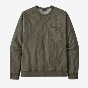 Patagonia Mahnya Fleece Crewneck Sweatshirt Miesten Puserot Vihreä Suomi | MI2129-4750