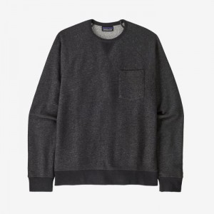 Patagonia Mahnya Fleece Crewneck Sweatshirt Miesten Puserot Mustat Suomi | DK2130-9701