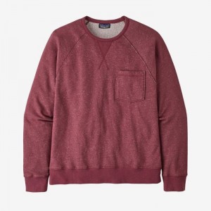 Patagonia Mahnya Fleece Crewneck Sweatshirt Miesten Puserot Punainen Suomi | VP2134-9928