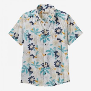 Patagonia Malihini Pataloha® Shirt Miesten Paidat Valkoinen Suomi | PK1790-2264