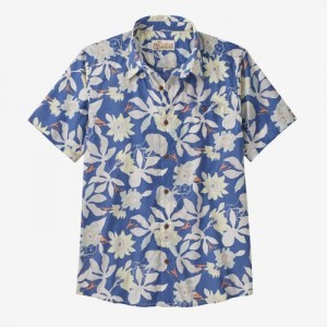 Patagonia Malihini Pataloha® Shirt Miesten Paidat Sininen Suomi | ZL1791-3461