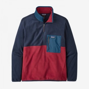 Patagonia Microdini 1/2-Zip Fleece Pullover Miesten Villapusero Punainen Suomi | FF1533-7482