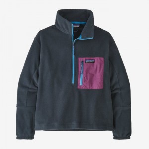 Patagonia Microdini 1/2-Zip Fleece Pullover Naisten Villapusero Sininen Suomi | QE3275-4323