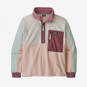 Patagonia Microdini 1/2-Zip Fleece Pullover Lasten Villapusero Cameo Suomi | RG437-8182