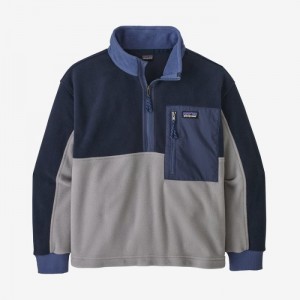 Patagonia Microdini 1/2-Zip Fleece Pullover Lasten Villapusero Harmaat Suomi | UG440-4789