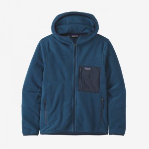 Patagonia Microdini Fleece Hoody Miesten Huppari Sininen Suomi | PB970-5870