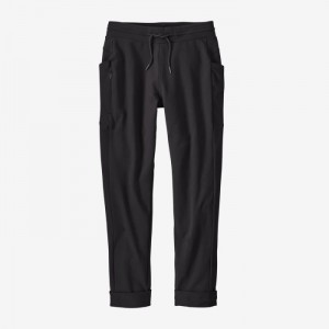 Patagonia Organic Cotton Roaming Joggers Naisten Juoksuvaatteet Mustat Suomi | AI3072-6450