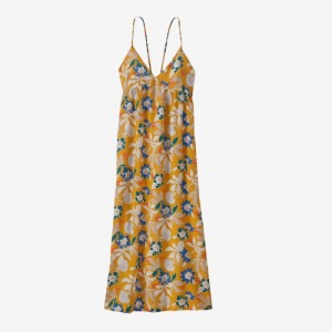 Patagonia Pataloha® Strappy Dress Naisten Mekko Kultaiset Suomi | SO2689-6946