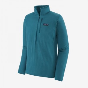 Patagonia R1® Fleece Pullover Miesten Villapusero Sininen Suomi | FP1536-4007