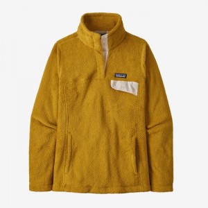 Patagonia Re-Tool Snap-T® Fleece Pullover Naisten Villapusero Kultaiset Tummankultaiset Suomi | PI3291-5654