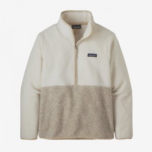 Patagonia Reclaimed Fleece Pullover Naisten Villapusero Valkoinen Suomi | JC3297-4875