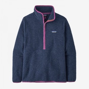 Patagonia Reclaimed Fleece Pullover Naisten Villapusero Sininen Suomi | ZI3299-4285