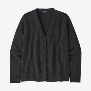 Patagonia Recycled Cashmere Cardigan Naisten Topit Mustat Suomi | AZ3939-5753