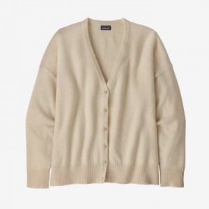 Patagonia Recycled Cashmere Cardigan Naisten Topit Natural Suomi | TI3940-4400