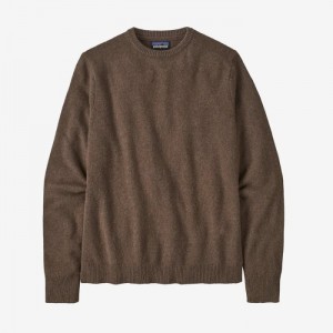 Patagonia Recycled Cashmere Crewneck Sweater Miesten Villapaita Ruskea Suomi | PU2089-5676