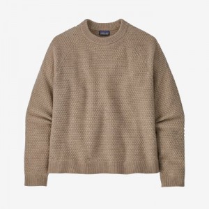 Patagonia Recycled Cashmere Top Naisten Topit Khaki Suomi | AU3945-9090