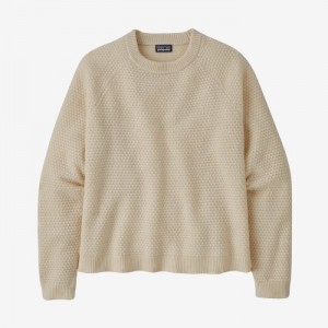 Patagonia Recycled Cashmere Top Naisten Topit Natural Suomi | FH3946-2821