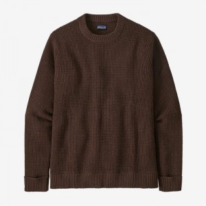 Patagonia Recycled Wool Sweater Miesten Villapaita Ruskea Suomi | XA2091-7295