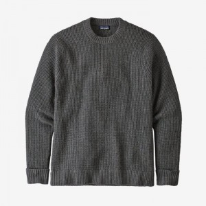 Patagonia Recycled Wool Sweater Miesten Villapaita Harmaat Suomi | FE2093-5336