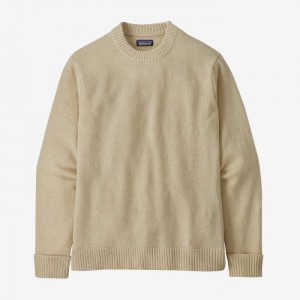 Patagonia Recycled Wool Sweater Miesten Villapaita Natural Suomi | VG2094-2625