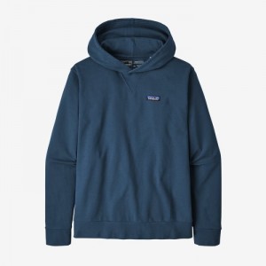 Patagonia Regenerative Organic Certified™ Cotton Hoody Sweatshirt Miesten Huppari Sininen Suomi | NU1024-7358