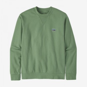 Patagonia Regenerative Organic Certified™ Cotton Crewneck Sweatshirt Miesten Puserot Vihreä Suomi | OX2139-8005