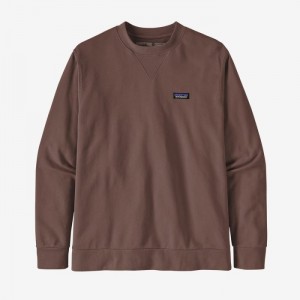 Patagonia Regenerative Organic Certified™ Cotton Crewneck Sweatshirt Miesten Puserot Ruskea Suomi | OW2147-0955