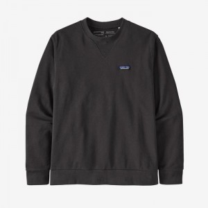 Patagonia Regenerative Organic Certified™ Cotton Crewneck Sweatshirt Miesten Puserot Mustat Suomi | JD2148-2928