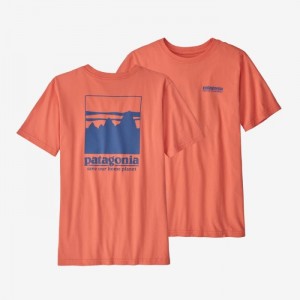 Patagonia Regenerative Organic Certified™ Cotton Graphic T-Shirt Lasten T Paidat Koralli Suomi | XL539-8496