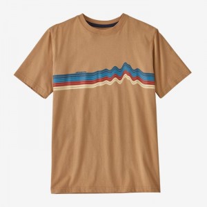 Patagonia Regenerative Organic Certified™ Cotton Graphic T-Shirt Lasten T Paidat Tumman Suomi | QZ545-5141