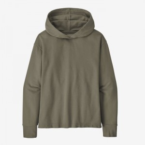 Patagonia Regenerative Organic Certified™ Cotton Essential Hoody Naisten Huppari Vihreä Suomi | IA2816-2978