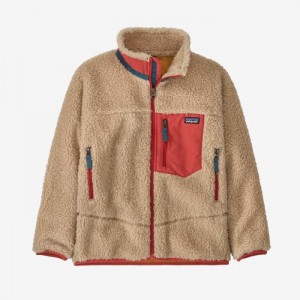 Patagonia Retro-X® Fleece Jacket Lasten Takit Tummanpunainen Suomi | LY374-6959