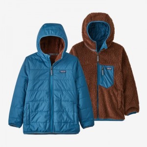 Patagonia Reversible Ready Freddy Hoody Lasten Huppari Sininen Suomi | JJ253-6568