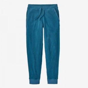 Patagonia Shearling Fleece Pants Miesten Housut Sininen Suomi | LX1424-5522