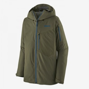 Patagonia SnowDrifter Jacket Miesten Takit Vihreä Suomi | ZS1212-0539