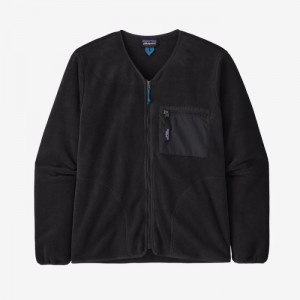 Patagonia Synchilla® Fleece Cardigan Jacket Miesten Takit Mustat Suomi | DK1262-3281