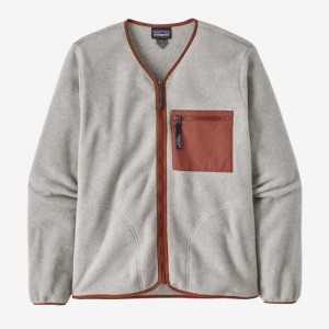 Patagonia Synchilla® Fleece Cardigan Jacket Miesten Takit Oatmeal Heather Suomi | KT1263-5378