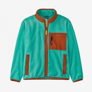 Patagonia Synchilla® Fleece Jacket Lasten Takit Fresh Teal Suomi | JL380-9653