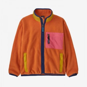 Patagonia Synchilla® Fleece Jacket Lasten Takit Oranssi Suomi | WO381-6275