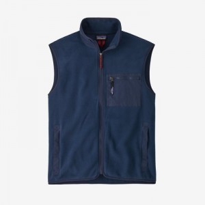 Patagonia Synchilla® Fleece Vest Miesten Liivi Laivastonsininen Suomi | JB2578-2268