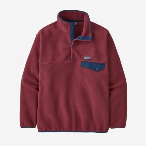 Patagonia Synchilla® Snap-T® Fleece Pullover Miesten Villapusero Punainen Suomi | LU1552-3545