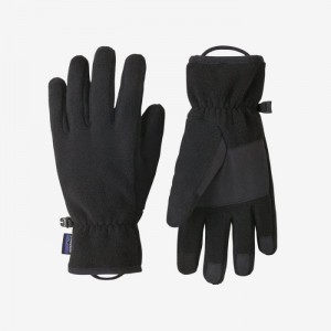 Patagonia Synchilla™ Fleece Gloves Miesten Käsineet Mustat Suomi | QD666-3936